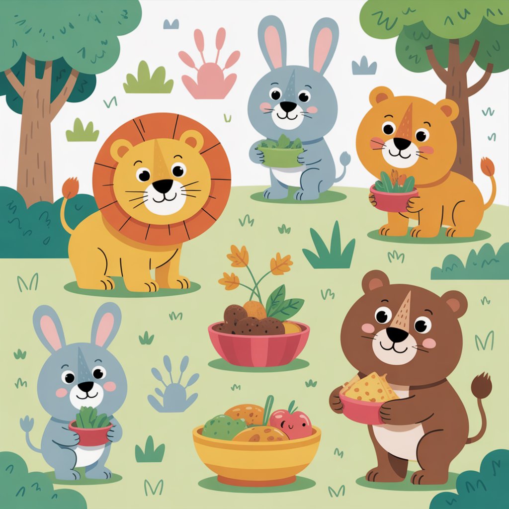 Animal Food Game